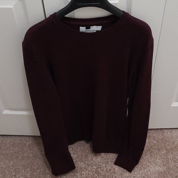 Men's Cashmere Crew Neck Sweater - Picture 1 of 7
